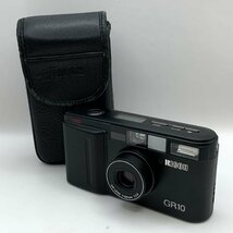 1円～/RICOH/リコー/GR10/ケース付/フィルムカメラ/コンパクトカメラ/シャッターOK/通電確認済/ジャンク/I085_画像1