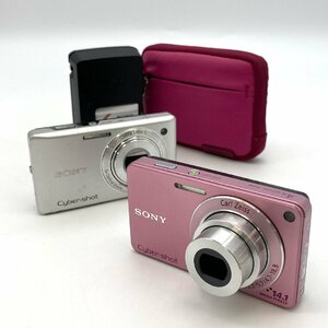 1 иен ~/SONY/ Sony /Cyber-shot/ Cyber Shot /DSC-W380/DSC-W350/2 позиций комплект / цифровая камера / электризация проверка settled / с дефектом / Junk /HM026