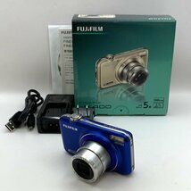 1円～/FUJIFILM/フジフィルム/FinePix/JX400/箱・付属品付/コンパクトデジタルカメラ/デジカメ/シャッターOK/通電確認済/ジャンク/I101_画像1