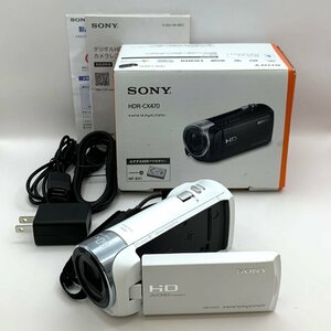 1円～/良品/SONY/ソニー/Handycam/ハンディカム/HDR-CX470/箱・付属品付/デジタルビデオカメラ/ビデオカメラ/動作確認済/ジャンク/I099