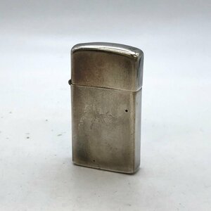 1円～/ZIPPO/ジッポー/STERLING/スターリング/スリム/シルバーカラー/ライター/煙草/喫煙具/喫煙グッズ/火花OK/コレクション/ジャンク/H053