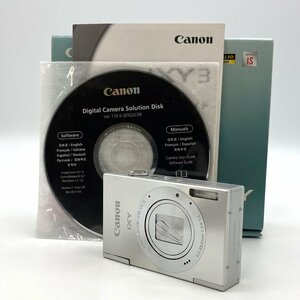 1円～/Canon/キャノン/IXY/3/PC1736/箱・付属品付/デジタルカメラ/デジカメ/コンパクトデジタルカメラ/ジャンク/HM043