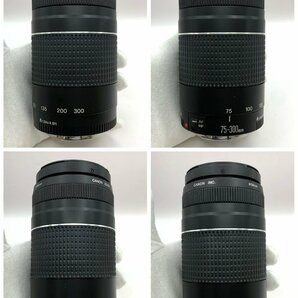 1円～/Canon/キャノン/ZOOM/LENS/EF/75-300ｍｍ/F4-5.6/Ⅲ/レンズ/AF/オートフォーカス/動作確認済/ジャンク/I025の画像4