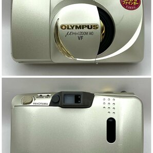 OLYMPUS/オリンパス/μ/ZOOM/140/VF/ミュー/フィルムカメラ/カメラ/シャッターOK/通電確認済/ジャンク/I014の画像2
