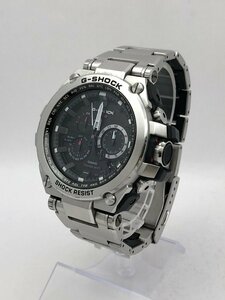 1 jpy ~/CASIO/ Casio /G-SHOCK/G shock /MT-G/MTG-S1000D/SHOCK RESIST/ black face /20BAR/ Tough Solar / men's wristwatch / Junk /T121