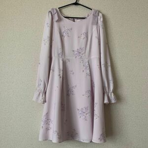 ロディスポット　肩リボン　お嬢様ワンピース　ピンク　定価11,880円