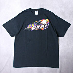 【GILDAN】ANDEE BEIERLE レーシングライバー レースカーTシャツ ブラック XLサイズ アメリカ古着