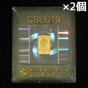  original gold in goto1g x2 = 2g rice field middle precious metal * in the case 