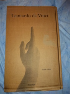 Leonardo Da Vinci: The Complete Paintings And Drawings Hardcover 2003 by Frank Zollner etc Taschen 英語 大型本45cm RXM24SA17-7yp