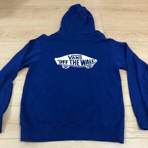 バンズ　vans VANS パーカー　青色　ブルー　Lサイズ スウェット パーカー