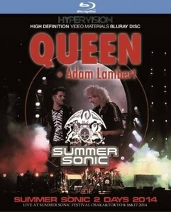 QUEEN + ADAM LAMBERT / SUMMER SONIC 2 DAYS 2014 Blu-ray