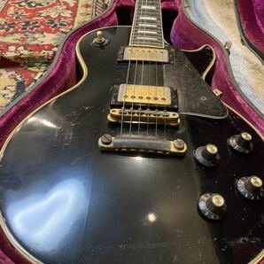 超希少!! Gibson Les Paul Custom MADE USA ギブソン レスポール カスタム serial number/シリアルナンバー 685277 純正ハードケースの画像2