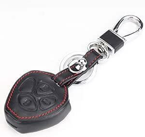 [BKY] Toyota car leather key case 4. button Estima Isis Voxy Noah Hiace Porte Sienta .