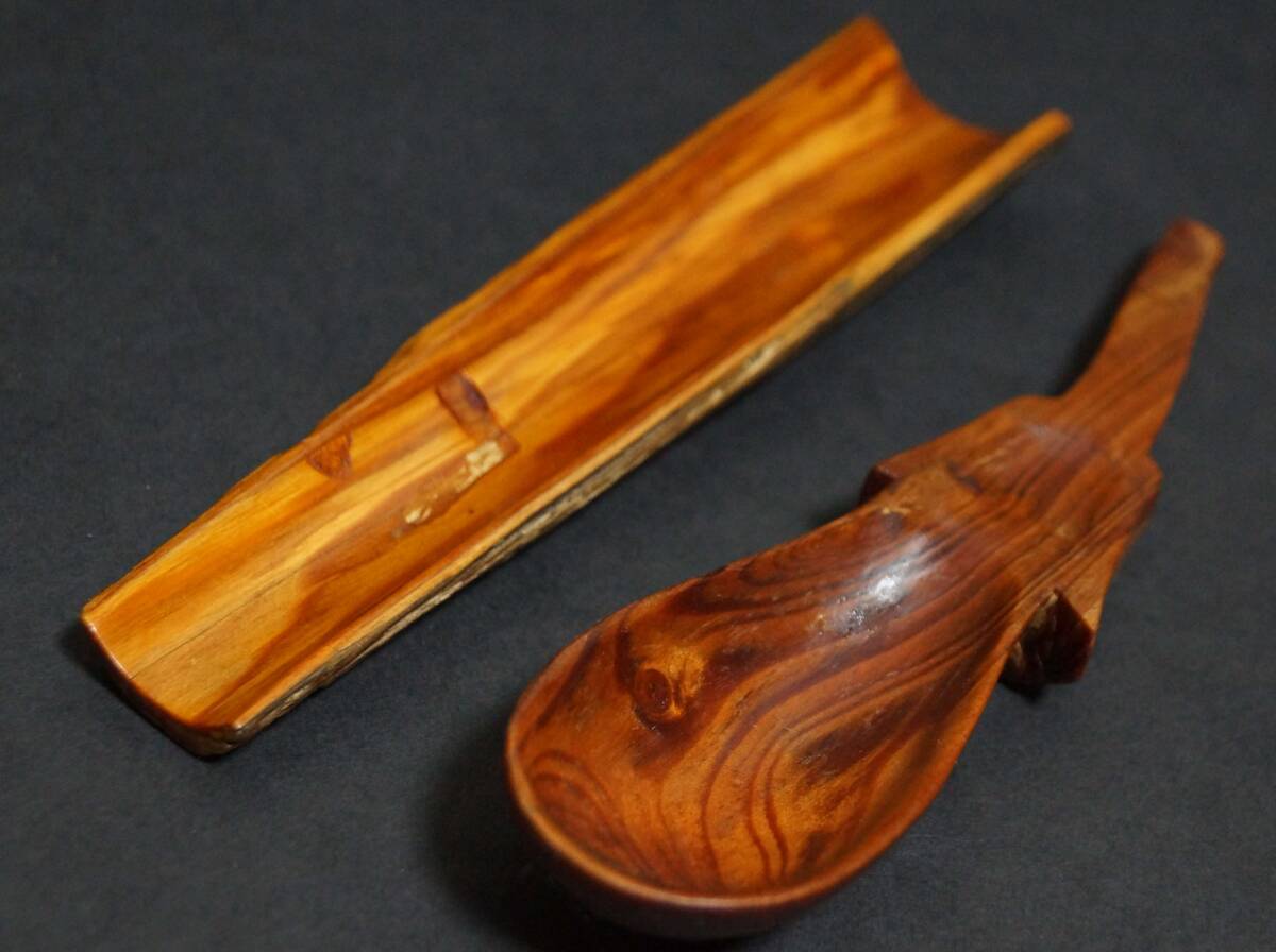 茶道具 黒柿 茄子形 仙媒 茶合 美しい木目 茶道具 黒柿 茄子形 仙媒 茶合 美しい木目