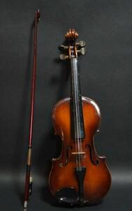 【閑】楽器 SUZUKI スズキ ヴァイオリン バイオリン Nagoya No.11 Size1/10 1962 SUZUKI VIOLIN CO,.LTD.※動作未確認(現状)ケース付6D0501