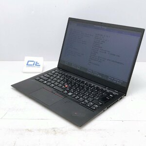 【月曜日13時台終了】Lenovo ThinkPad X1 Carbon Core i5 8350U 1.7GHz 8GB SSD256GB 14 ジャンク扱い ACアダプター欠品 H12388