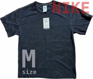 新品 NIKE Dri-FIT テックパック フローラル Tシャツ (DQ4301-010) Mサイズ タグ付き