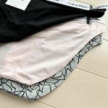Calvin Klein カルバンクライン レディース 下着 セット ショーツ M L ブラック グレー ハート ピンク 黒 コットン パンツ ウェストロゴ_画像5