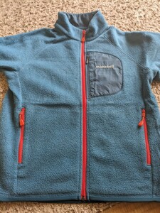 * Mont Bell mont-bell fleece jacket fleece 140 boys girls beautiful goods *