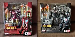 バンダイ　S.H.Figuarts IRON MAN 2　IRON MAN MK-VI アイアンマン マーク6 WAR MACHINE ウォーマシン 未開封新品２体セット