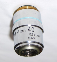 Nikon対物レンズ MPlan40 0.5ELWD 210/0 レボルバー装着部の直径約20mm_画像2
