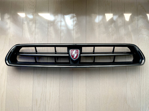 ★Legacy BH/BE Genuine フロントGrille [メッキFrame/レッドEmblem/非六連星/前期(A～C)](使用期間短し)【中古】★