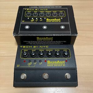 TECH21 SANSAMP PROGRAMMABLE BASS DRIVER