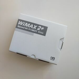 【在庫僅少】【新品】モバイルルーター UQ WiMAX 2+ Speed Wi-Fi NEXT WX06