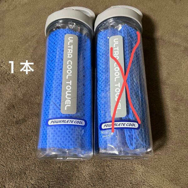 SPORTSAUTHORITYCOOLタオルPVA5Cスポーツ、レジャー、災害ボトル等に便利なボトル付きクールタオル