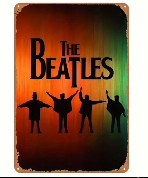 【輸入品】ブリキ看板/ビートルズ ヘルプ! ポスター A4版 THE BEATLES