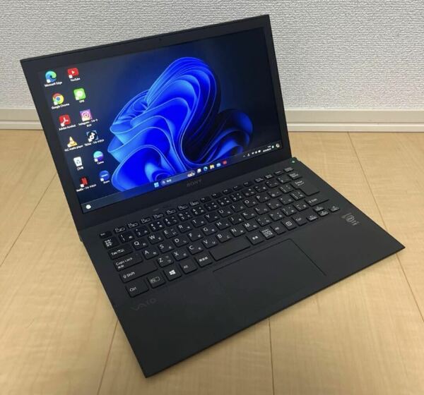 SONY ソニー VAIO バイオ バックライトキーボード ノートパソコン Win11 Corei7 新品SSD256GB メモリ8G office オフィス 13.3 ミニノート