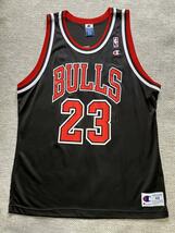 ★美品 NBA JORDAN #23 BULLS マイケル・ジョーダン シカゴ・ブルズ Champion チャンピオン ヴィンテージ ユニフォーム コービー レブロン_画像1