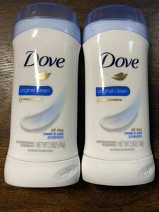 ( free shipping )davu deodorant [ original clean ] 74g 2 pcs set deodorant . stick Dub dove soap America soap bar 