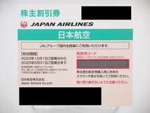 【未使用】【定形郵便なら送料無料】【番号通知のみ対応可】JAL 日本航空 株主割引券 50%割引 2枚 2025年5月31日搭乗分まで [5-bdjj]_画像2