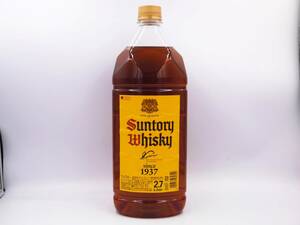 【未開栓】SUNTORY サントリー 角 大容量ボトル(ペットボトル) ウィスキー 日本 2.7L(2700ml) 40% ハイボールに 宅飲み用に [15520-bejj]