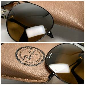 for Driving★B&L RAY-BANボシュロムレイバン METALメタル1 黒ブラック/B-15TGMミラードライビング VINTAGEビンテージ USA製サングラスの画像5