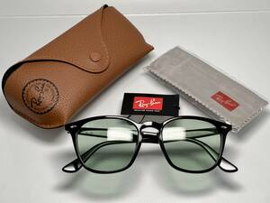  с футляром *RAY-BAN RayBan 4258-F 601/2 черный чёрный / светло-зеленый цвет линзы JP Fit солнцезащитные очки Boston we Lynn тонн затонированный 