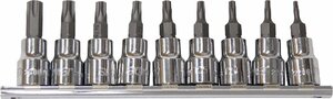 SIGNET ヘクスローブビットソケットセット 9PCS 3/8DR 22967V (63-4160-98)