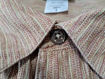 patagonia AC Yarn Dye Shirt パタゴニア 半袖シャツ オーガニックコットン シャツ SIZE L ブラウン 茶系_画像5