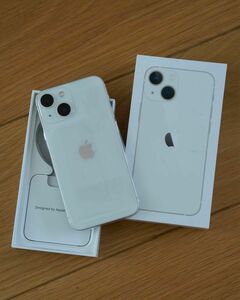 【動作確認のみ】iPhone13 mini 512GB スターライト エクスプレス交換品 SIMフリー 