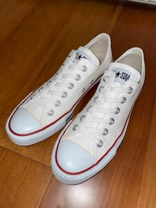 コンバース　オールスター　オプティカルホワイトUS8 26.5 CANVAS ALL STAR OX