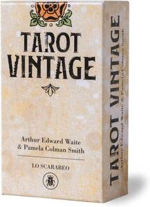 タロットカード 78枚 ウェイト版 タロット占い 【 タロット ビンテージ Tarot Vintage 】日本語解説書付き [正規