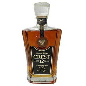 【格安】1,000円～ SUNTORY サントリー CREST クレスト 12年 ウイスキー 700ml 43%【未開栓】[M5126]