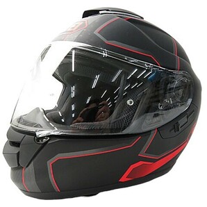 【格安】1,000円～ SHOEI ショウエイ GT-Air フルフェイスヘルメット ブラック系 サイズL(59cm）PSCマーク無し [M5137] の画像1