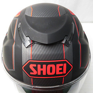 【格安】1,000円～ SHOEI ショウエイ GT-Air フルフェイスヘルメット ブラック系 サイズL(59cm）PSCマーク無し [M5137] の画像5