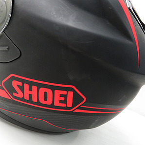 【格安】1,000円～ SHOEI ショウエイ GT-Air フルフェイスヘルメット ブラック系 サイズL(59cm）PSCマーク無し [M5137] の画像6