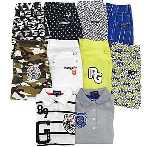 【まとめ売り】PEARLY GATES パーリーゲイツ レディース ゴルフウェア ポロシャツ スカート 10点 サイズ 0 /00 [M5201] 