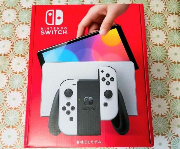 店舗印あり【新品】Nintendo Switch 有機ELモデル ホワイト 任天堂 2024年5月14日購入