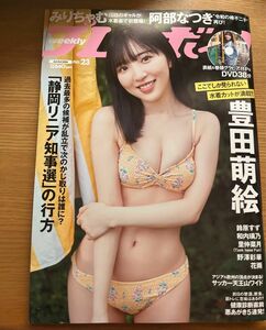 週刊プレイボーイ　no.23 表紙　豊田萌絵　DVD未開封付き　2024年7月3日　最新号