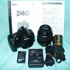 Nikon D40+AF-S 18-55mmレンズセットの画像1